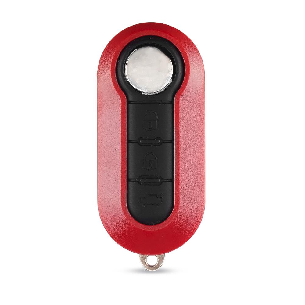 For Fiat 500 Punto Ducato Stilo Panda Remote Auto Key Pad Case Cover Fob Sip22 Flip Folding Car Key Shell 3 Buttons