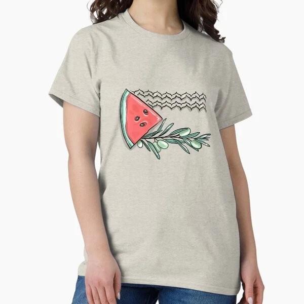 Watermelon Flag 2 Classic TShirt Made In UsaAus TShirt S2xl S