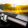 Anti-Glare Sunshade Dashboard Mat for Tesla Model Y/3/YL Front Console