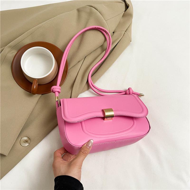 Geantă de sub braț pentru femei 2025 vară nouă modă simplă portabilă geantă baguette design nișă ins geantă de umăr