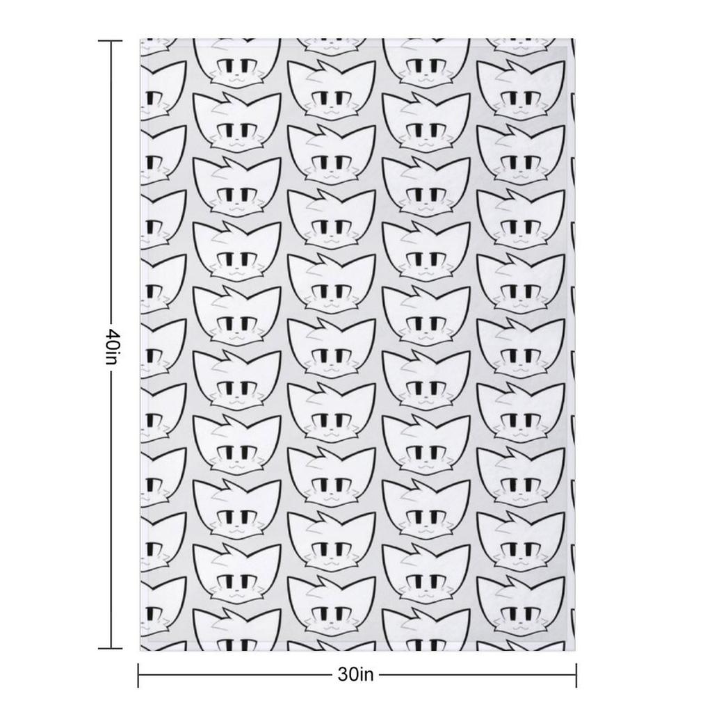 Boykisser Throw Blanket funny gift Blankets Sofas Of Decoration Flannel Fabric Travel Blankets