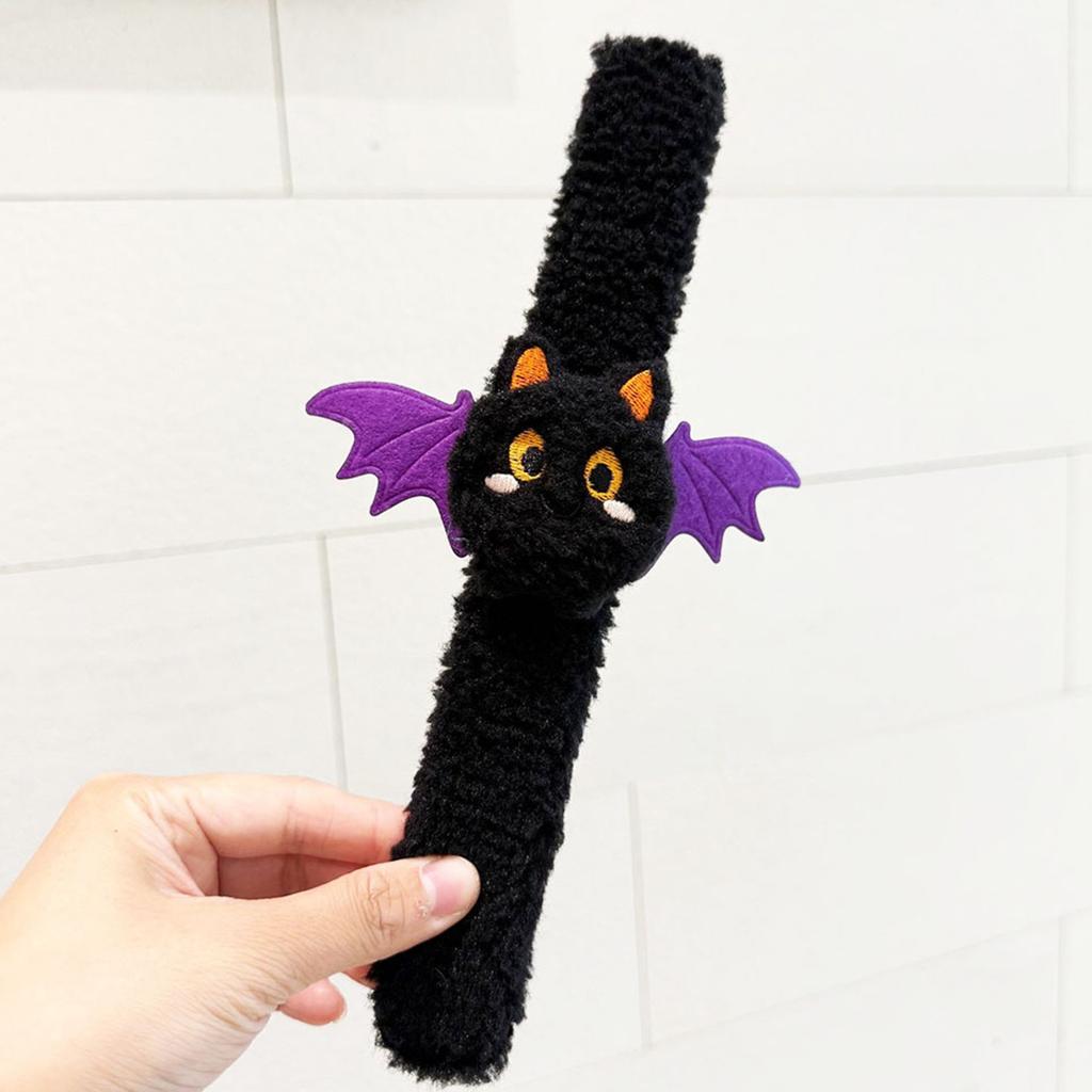 Halloween PaPa Circle Plush Doll Bracelet,Holiday Party Dress Up Clapping Circle Toy
