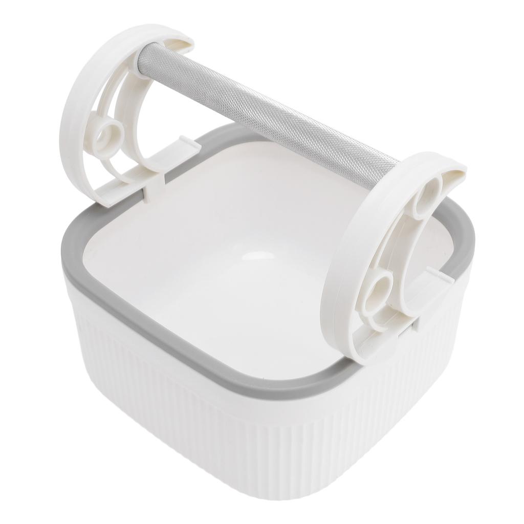 Bird Toilet Stand with Bucket Aluminium Alloy Sturdy Structure Portable Tabletop Bird Potty