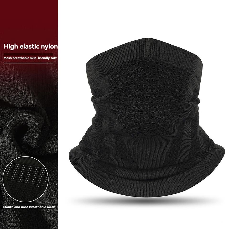 1Pcs Windproof Cycling Mask Thickened Headscarf Keep Warm Ear-Protecting Elastic Sports Scarf for Outdoor