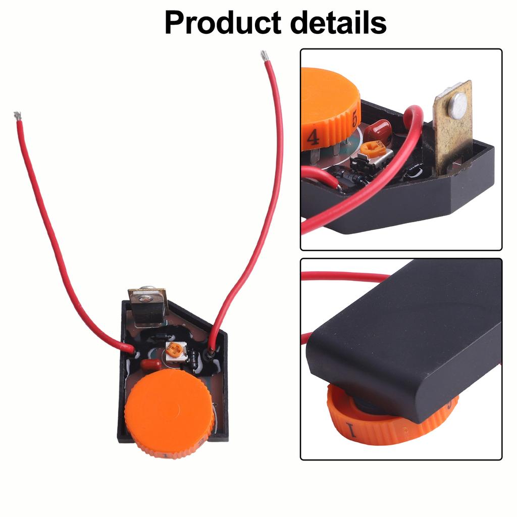 Regulator Speed Governor Spare Parts Angle Grinder Governor 6-Speed Controller Regulator Speed Governor Spare Part Angle Grinder
