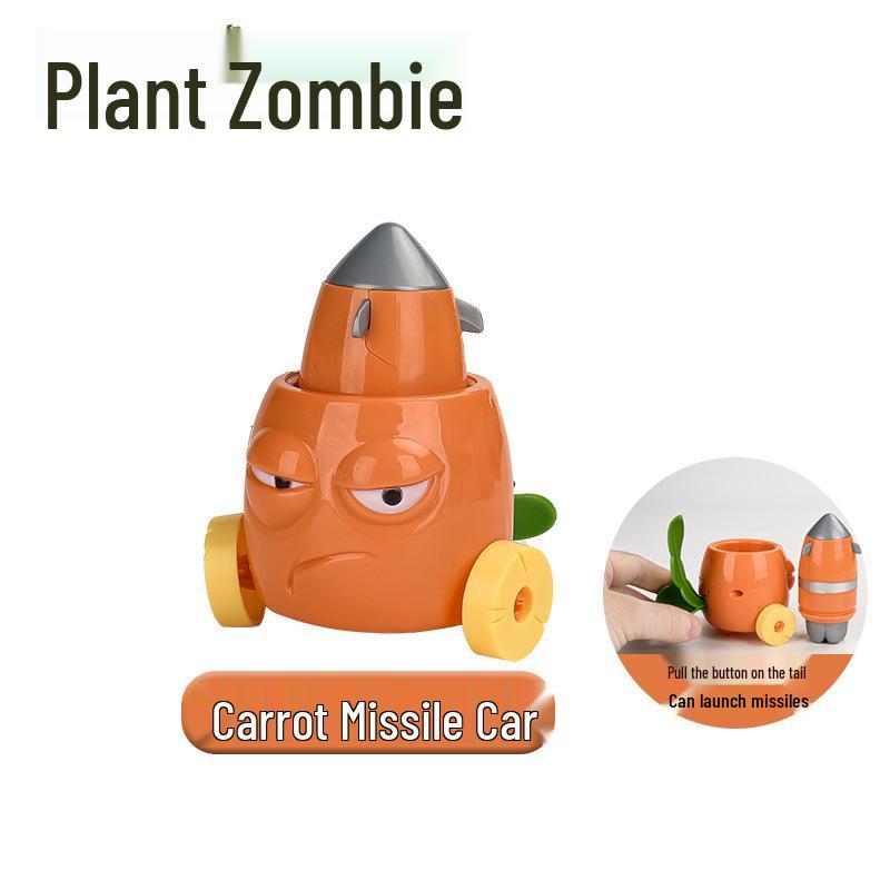Plants vs. Zombies Toy Set: Machine Bug, Football Gun, Pea Pod, Carnivorous Plant Models
