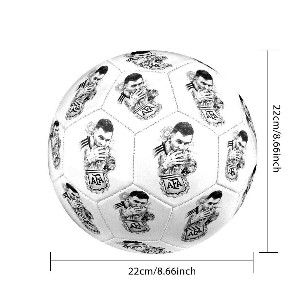 Messi 10 Number Football Soccer Ball Size 5 Football Machinestitched Indooroutdoor Universal Football Unique Gift For Soccer Lovers