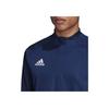Adidas Condivo 20 Slim Fit Stand Collar Pullover Long Sleeve Football Jersey Men Tops Navy-Blue FS7121