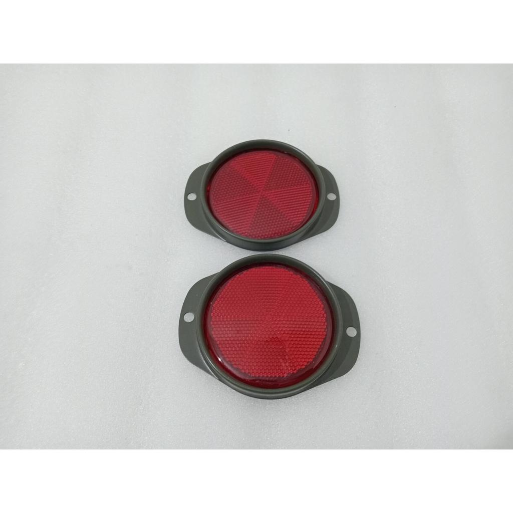 Red Reflector Assy Pair Late M-series For Jeeps Willys M38 M38A1 M151 M37 M715
