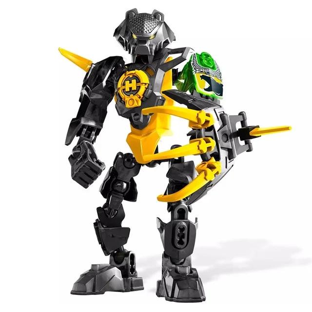 Future Warrior Bionische Bausteine - Lernfigur Roboter DIY Konstruktionsspielzeug für Kinder