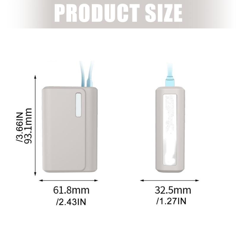 Silicone Protective Cover For CP13 Mobile Power Ensuring Durability Against Scratches Convenient Port Openings