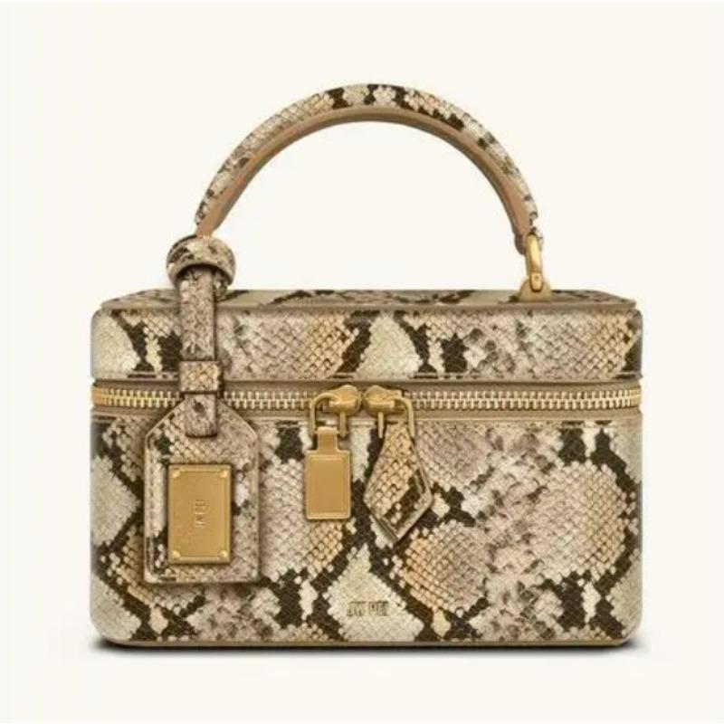 JWP new hand-woven box bag, zipper bag, fashionable and popular lunch box bag, shoulder bag bag.