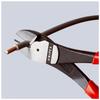Pince coupante de côté à forte démultiplication - knipex - 180 mm - acier chrome-vanadium