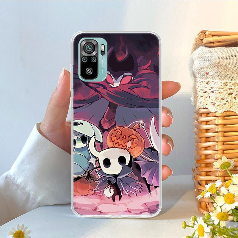 Hollow Knight Cartoon Soft Phone Case For Xiaomi Redmi Note 15 14 14S 13 12 Pro Plus 12S 11 11S 11E 10 10S 11T 5G Fundas Coque R