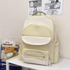 Schoolbag large-capacity schoolbag for girls, junior high school students, girls, simple and versatile Japanese high school students, backpack design 