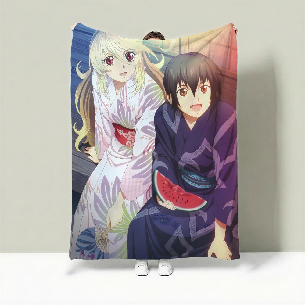 

Game T-Tales Series Throw Lightweight 240g Flannel Blanket Soft Skin-friendly for Summer Cooling 75cmx90cm