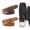 New Suede Belt Women's Western Style Women's Belt Trendy Personalized Simple Pin Buckle Belt