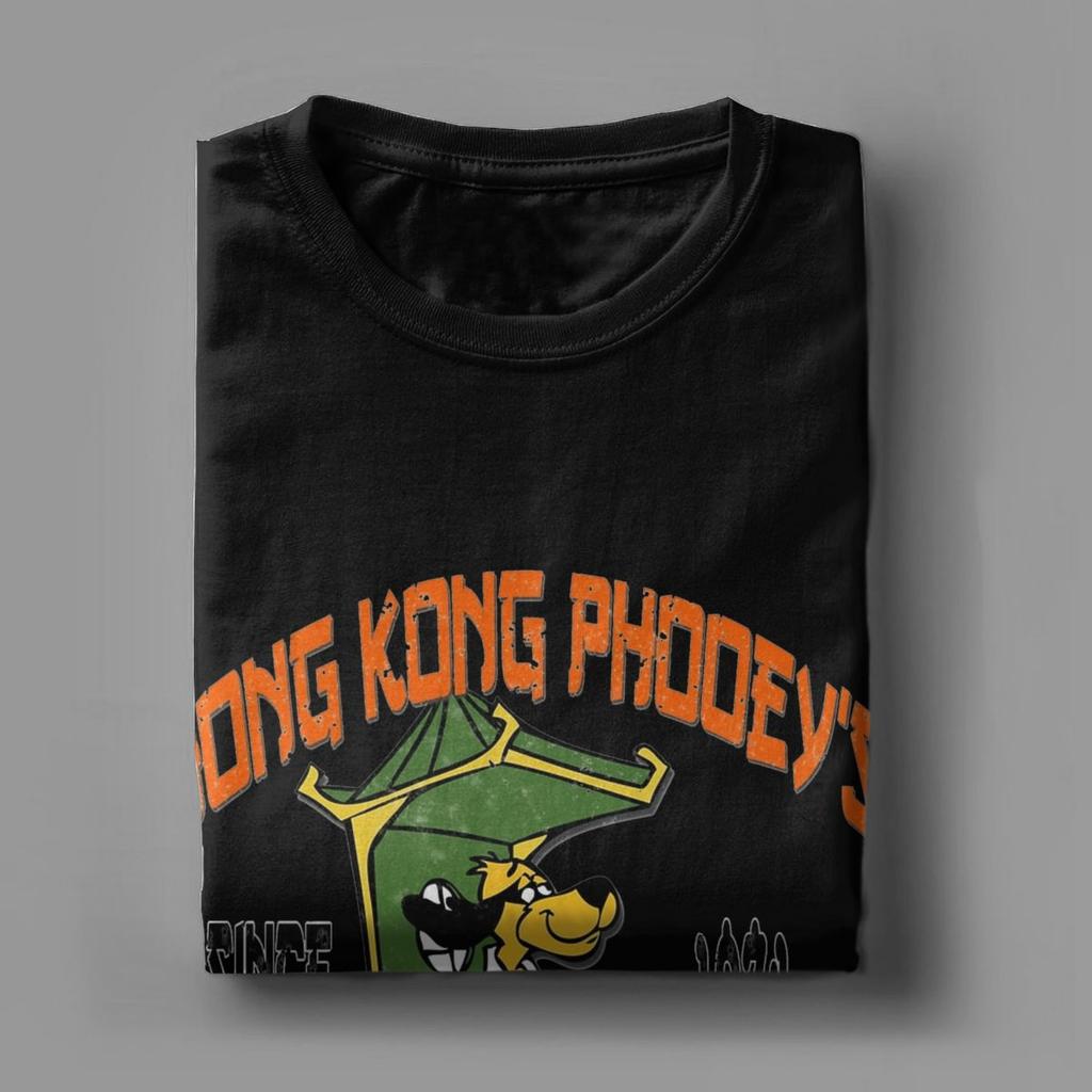 Hongs Kongs Phooey Auto Repair & Driving School T-Shirts Men Crazy Cotton Tee Shirt Short Sleeve T Shirts Gift Clothing