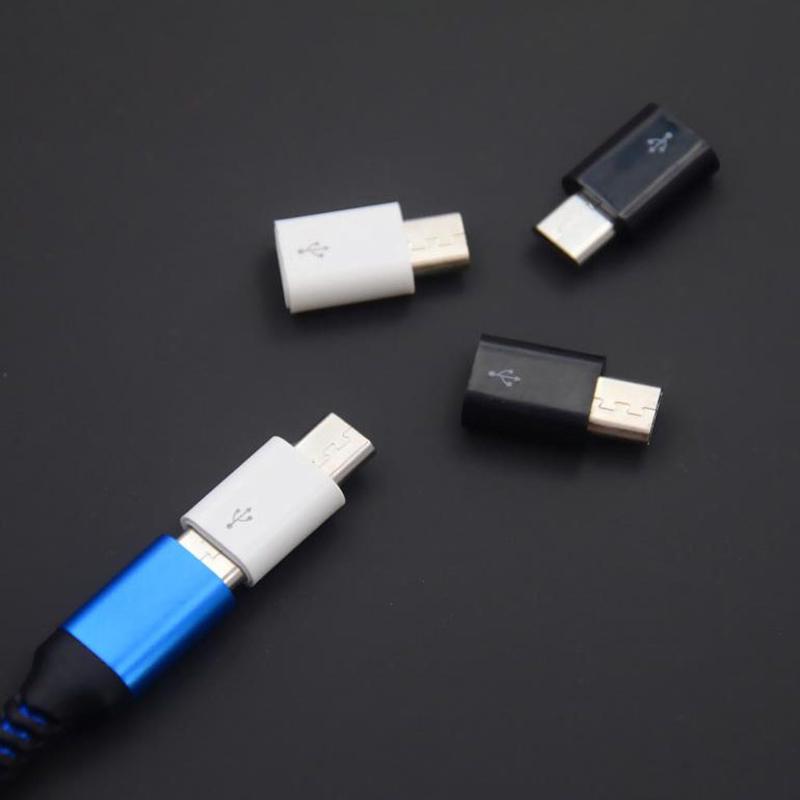 1Pcs Type C Female To Micro Usb Male Converter Connector For Android Phone Adapter