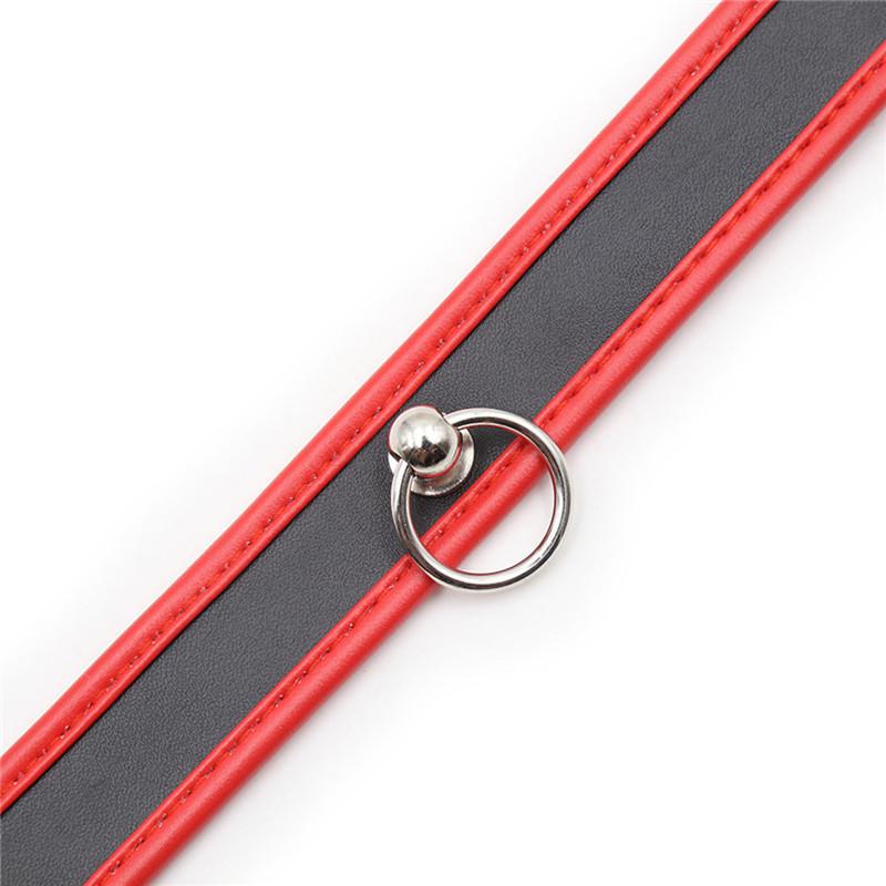 Rollenspiel Sklaven Fessel Choker Halsband Für Frauen Mädchen Halskette Metall Leder Choker Goth Anime Cosplay Geschenk Schmuck Zubehör