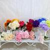 Elegant Faux Hydrangea Ball Ornament With Spring Colors For Home Decor And Wedding Arrangements