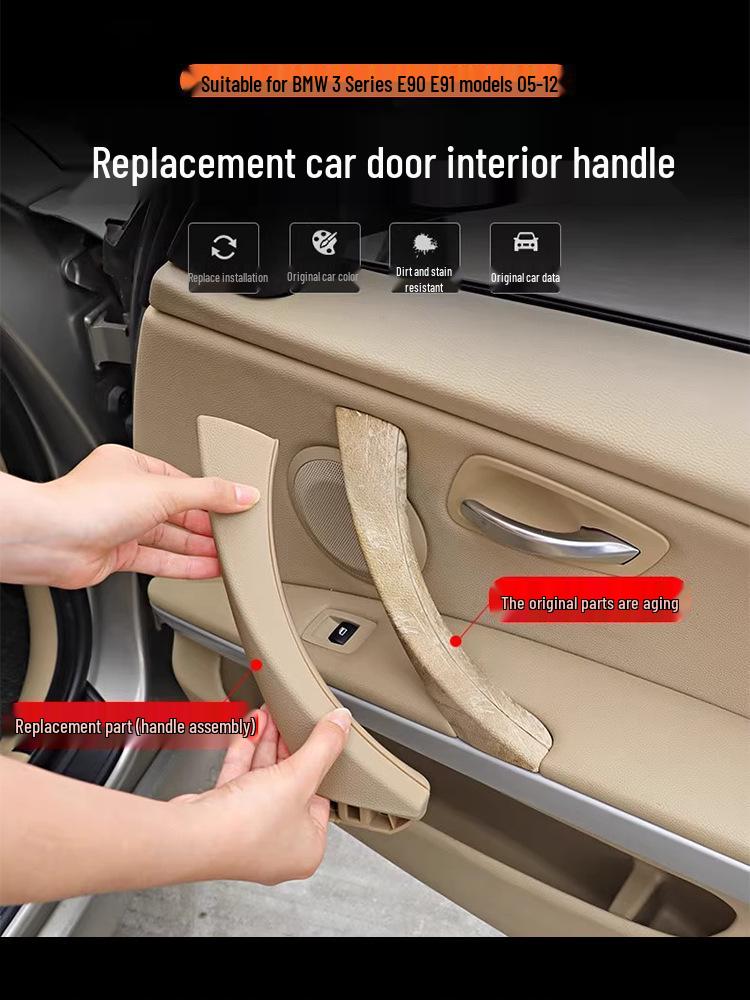 BMW E90 3 Series Interior Driver's Door Handle & Switch Panel Replacement