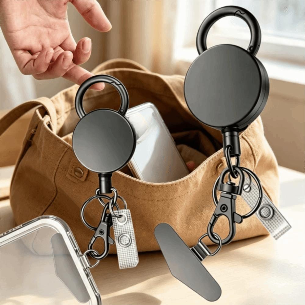 Anti-Drop Phone Holder Lanyard Anti-Theft Retractable Keychain Anti-Theft Lanyard Cycling