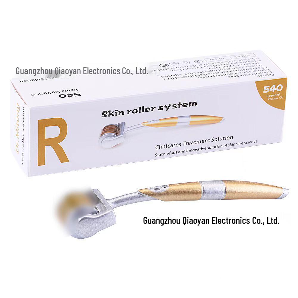 

Микроигольный косметический ролик 1.5mm фиолетовый/чёрный