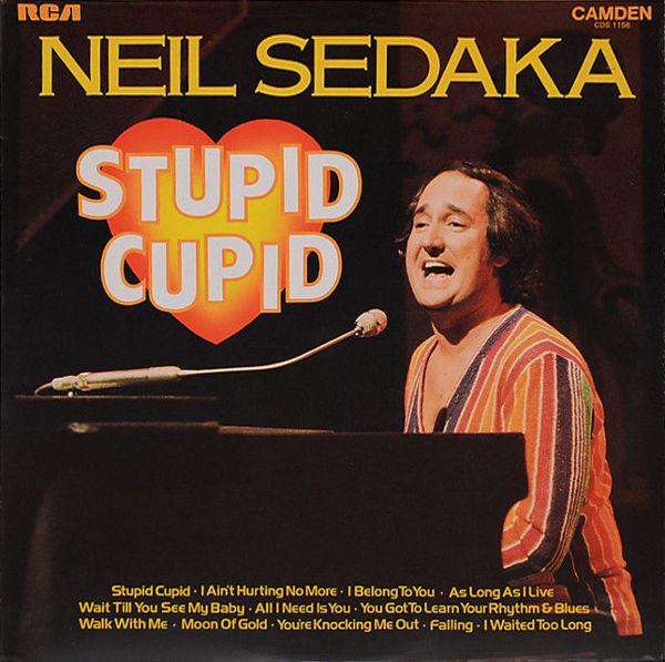 

LP Record NEIL SEDAKA - Stupid Cupid CDS1156 RCA CAMDEN 1976 UK Pop Used