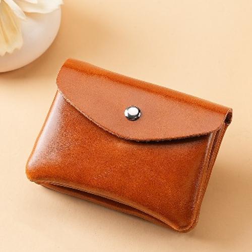 Fashion Retro Leather Women Wallet Clutch Bag Coin Purse Key Earphone Bank Card Storage Mini Purses Coin Pouch