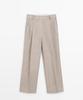 Masimodutti Linen Suit Pants