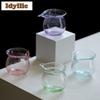 200ml Traumhafte Blasen Kristallglas Tee-Krug Tee teilen Cha Hai Spender Gerechtigkeitsbecher Fairness-Becher Trinkgeschirr Dekorationszubehör