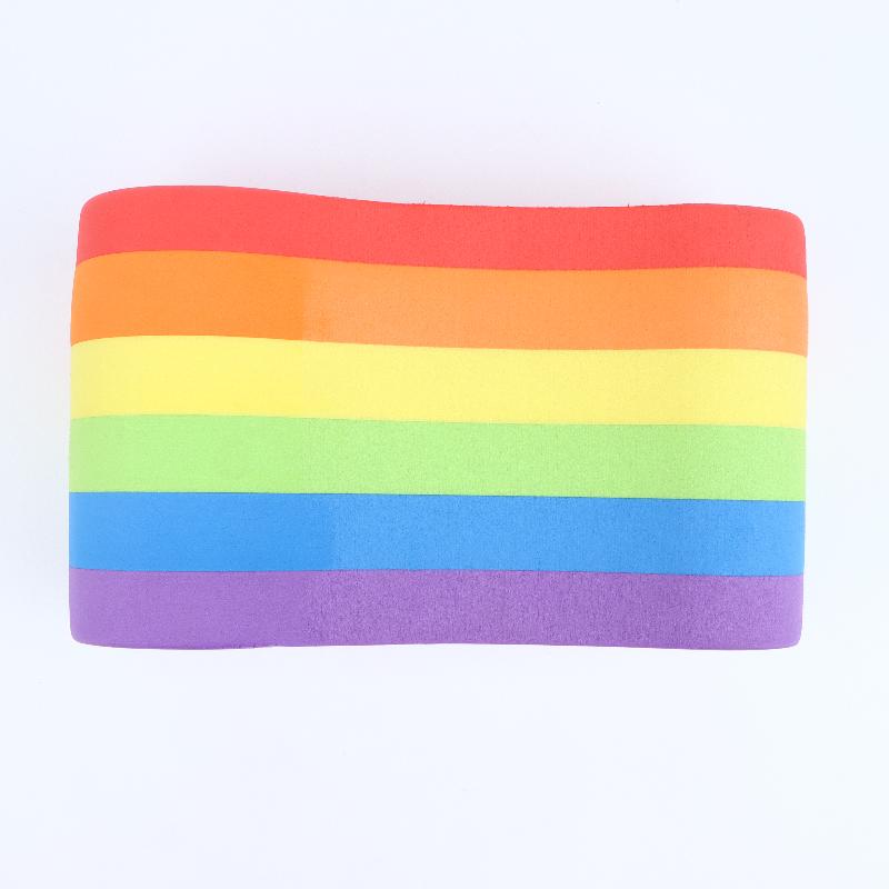 1Pcs Rainbow Eva Kids Swimming Kickboard Non Slip Waterproof For Children Swimming Training Beginner Pool Use