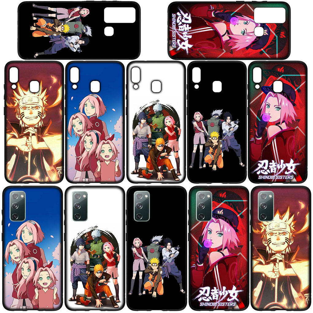 Cover for iPhone 16 15 Xiaomi Redmi Note 14 13 12 11 Pro Max X 8 16e Samsung Galaxy S25 S24 S23 Moto OPPO Huawei Anime Haruno Sakura Naruto Phone Case