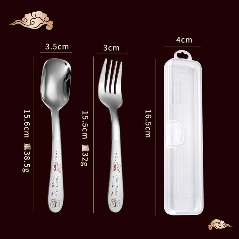 

Детская посуда Monster Car Cartoon Lovely Flat Headed Spoon Cute Rabbit Spoon For Vilka