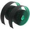 Punching Style 1Pair Road Bike Handlebar Tapes NonSlip Bicycle Handle Bar Wrap Belt(Black Green )