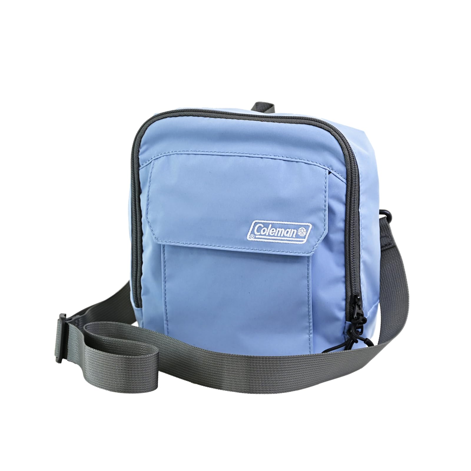 Etsumi Coleman Camera Coleman Square Shoulder Bag Shoulder Light Blue & Bag, 3.2L [Detachable Strap/Back Pocket] VCO-8799