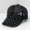 Gorra de Béisbol Ligera de Verano Bordado de Flores Sombrero para el Sol para Exteriores Moda Femenina