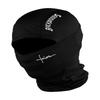 Letter Print Full Face Mask Red Heart Pattern Hood Cover Balaclava Hat  Sun Protection