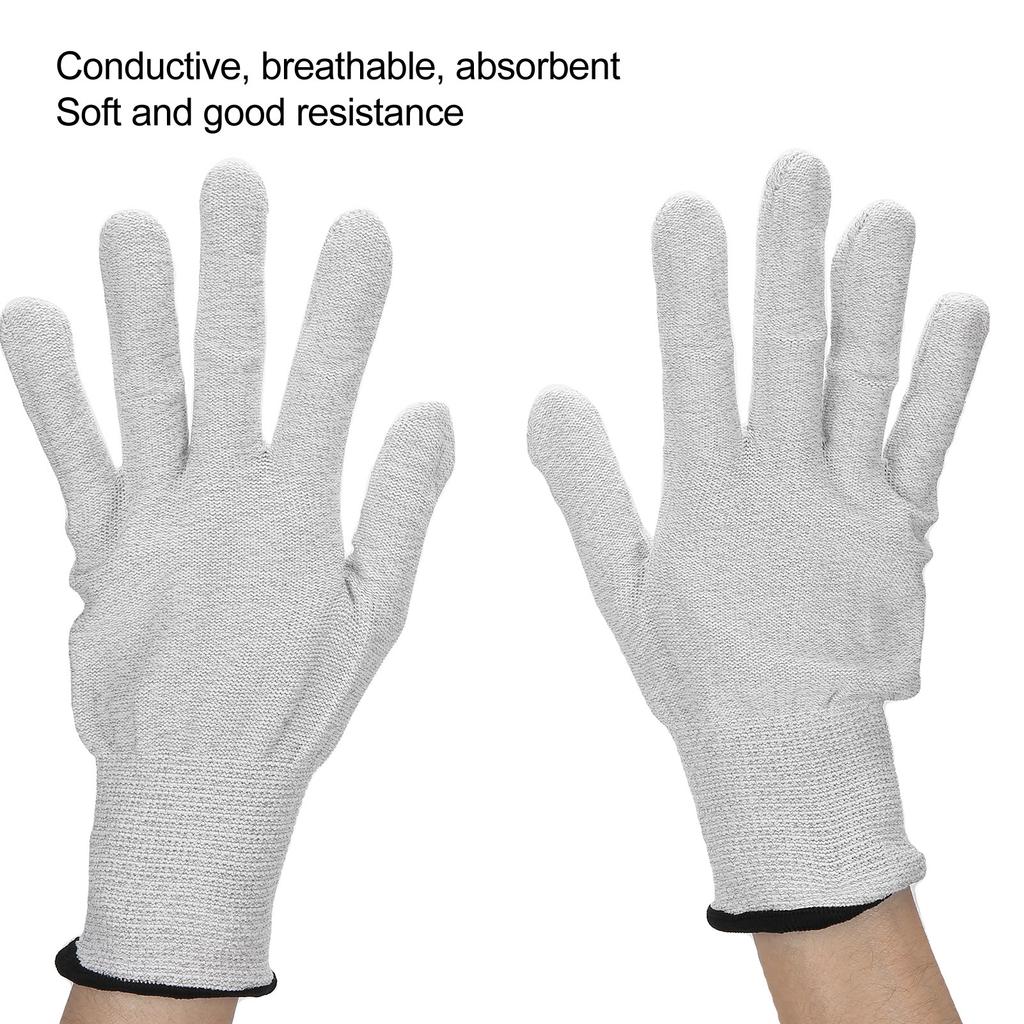 Elektrotherapie-Massagegerät, leitfähige Handschuhe, Elektrodenhandschuhe für TENS-Geräte