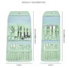 12 pieces of 16 pieces nail clippers set stainless steel nail art pedicure exfoliating nail file nail clippers set storage bag
