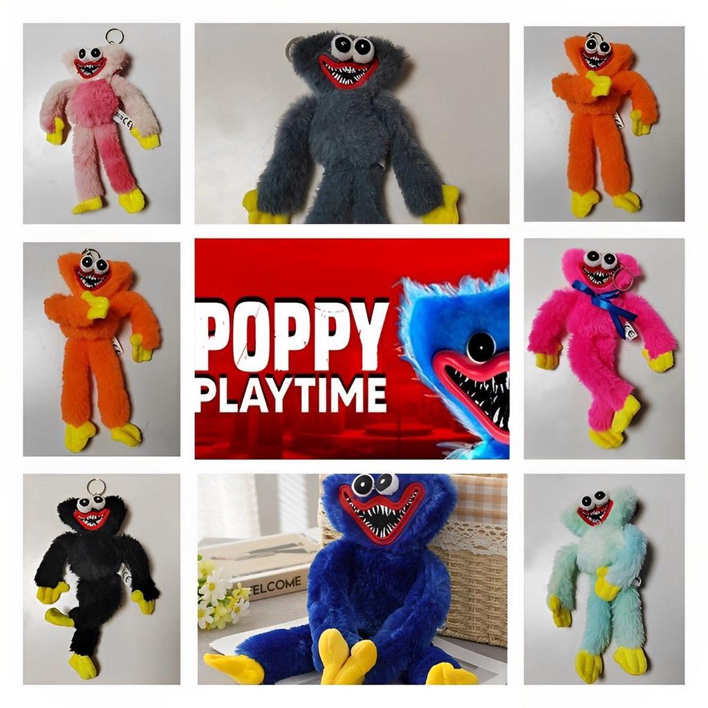 Poppy Playtime Huggy Wuggy Keychain Plush Toy Doll Child Birthday Gift Halloween