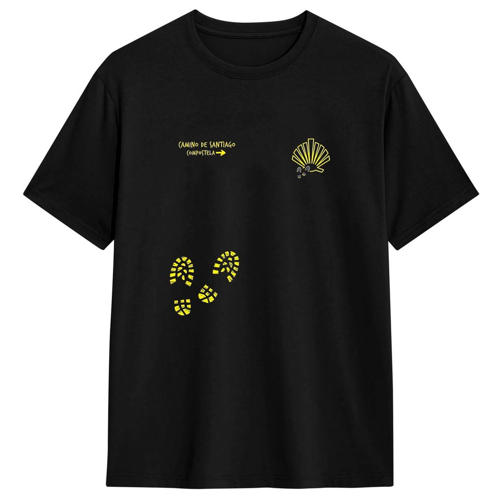 Unisex Camino De Santiago T Shirts Cotton Clothes Vintage Short Sleeve Round Collar Tee Shirt Gift Idea TShirts