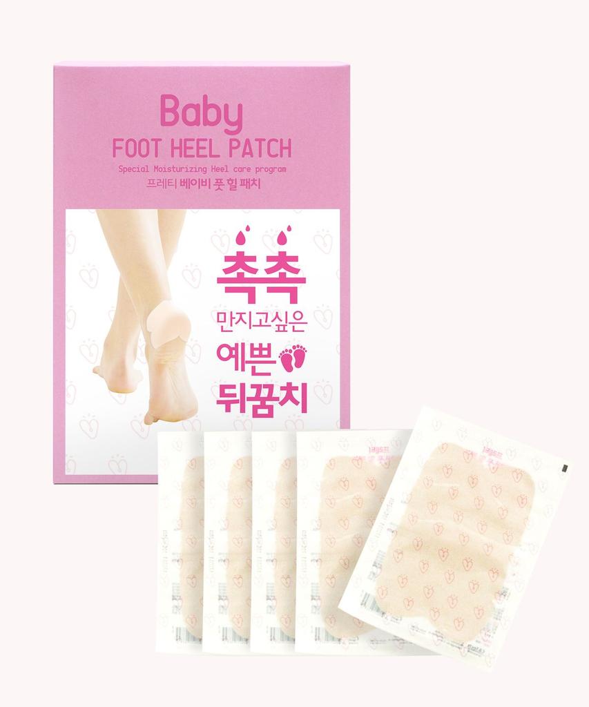 Baby Foot Heel Patches 10 Sheets (5 Pairs)