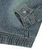 Standarderror 87-Stan116 [Newtro] Vintage Washed Double Line Denim Jacket Vintage Blue
