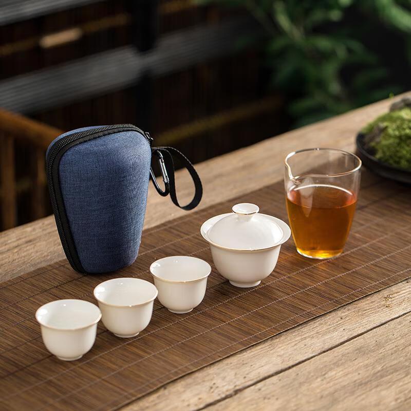 

Bama Tea TZC128 Ceramic Travel Tea Set