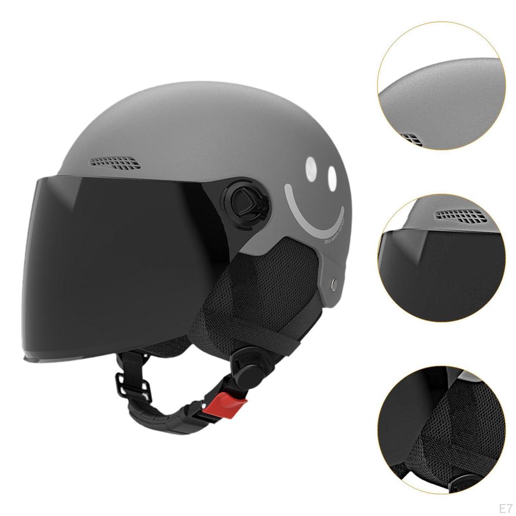 Casca de Bicicletă Accesorii de Ciclism pentru Bărbați Femei cu Vizor de Soare Vehicul Electric