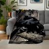 Batman: The Dark Knight Returns Limited Edition Art PrintBlanket Flannel Throw Blanket for Sofa, Bed, Travel, Camping, Office, Couch, Chair