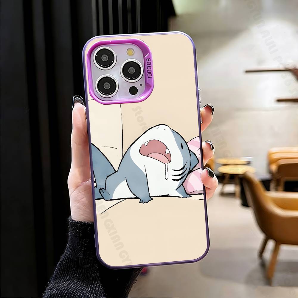Cut Shark Phone Case For IPhone 17 16e 16 15 14 13 12 Pro Max X XS MAX Back Cover