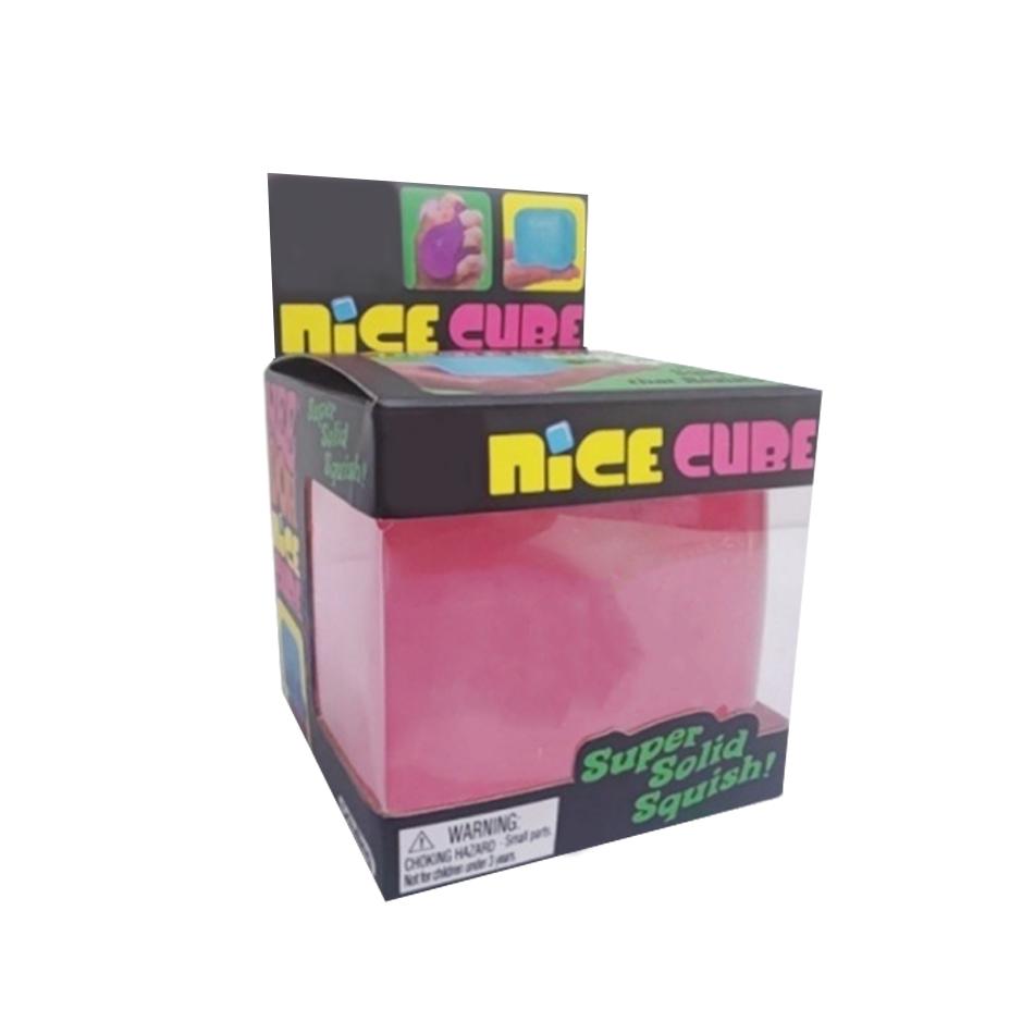 Needoh Nice Cube Squishy Fidget Toy Sensory Stress Relief Anxiety Focus Decompress Relax Desk Squeeze Toy for Adults